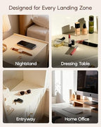 VLANDO Valet Tray Organizer, PU Leather Catchall Tray - Image 2