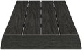 NewTechWood 1 in. x 1 ft. Quick Deck Composite Deck Tile Straight Fascia by NewTechWood