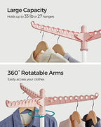 SONGMICS Clothes Drying Rack, 61.6-Inch Drying Rack, 3 Rotatable Arms - Image 4