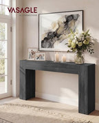 VASAGLE 63 Inches Entryway Table, Thick Tabletop Console Table - Image 2
