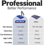 SATECH Sticky/Tacky/Adhesive Mat 24" x 36" Blue - Image 3