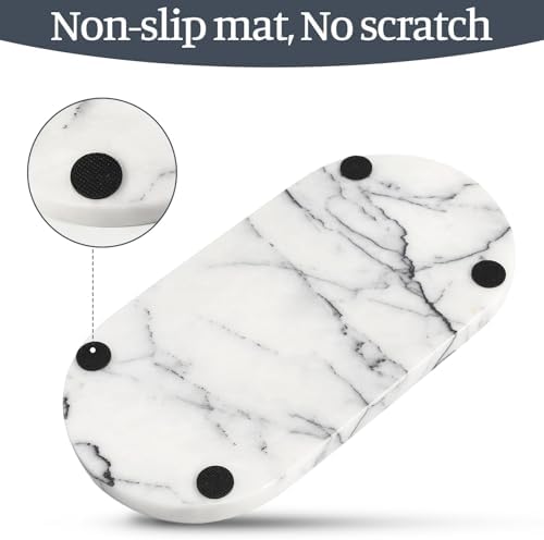 Koville Natural Marble Tray, Catchall - Image 6