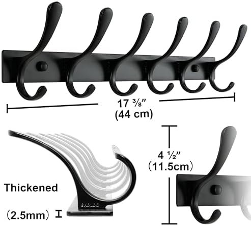 SKOLOO Coat Rack Wall Mounted - Image 6