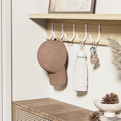 10-Pack 22LB Wall Hooks for Hanging Towel/Coat - Image 6