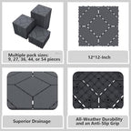 Deck Tiles - Plastic Interlocking Patio Flooring, Waterproof & All Weather - Image 4