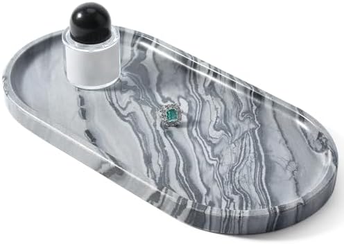 Koville Natural Marble Tray, Catchall by Koville