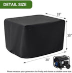 Waterproof Generator Covers for Outside, Heavy Duty Thicken 900D Polyester - Image 2