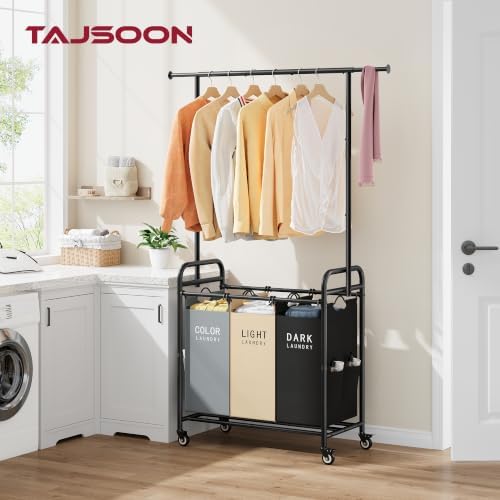 Tajsoon Laundry Sorter Cart - Image 2
