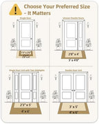 Color&Geometry Ultra-Thin Indoor Door Mat Entrance - Image 2