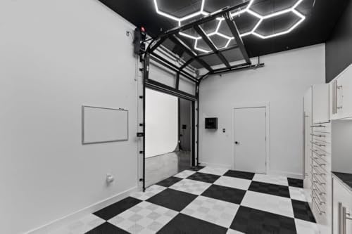 Swisstrax Ribtrax PRO Garage Floor Tiles, Arctic White - Image 4