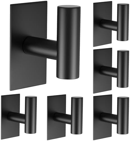 VAEHOLD Wall Towel Hooks, Heavy Duty Sticky Holder Waterproof Towel Hooks by VAEHOLD