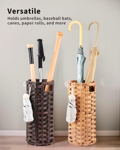 Rattan Umbrella Stand, Umbrella Holder - Image 5