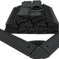 Interlocking Deck Tiles Corner Trim Pieces, Waterproof, Easy Snap Edge Sealing by VireoNest