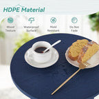 HDPS Outdoor Side Table, Small Round End Table - Image 6