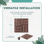 Idzo Interlocking Deck Tiles 9.6 SQFT - Image 5