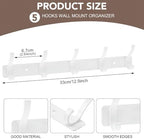 Wall Mount Coat Rack 2 Pack - Image 2