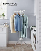 SONGMICS Clothes Drying Rack, 61.6-Inch Drying Rack, 3 Rotatable Arms - Image 2