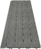 NewTechWood 1/6 ft. x 3 ft. Quick Deck Composite Deck Tile Straight Fascia in - Image 5