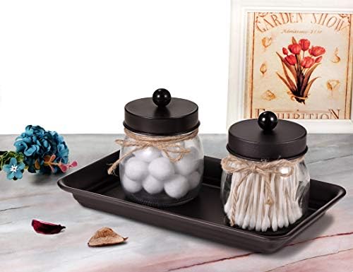 SheeChung Metal Vanity Tray, Bathroom Counter Storage Tray, Bronze 2 Pack - Image 5