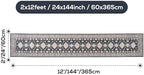 2x12 Runner Rug Washable Non Slip Boho Floor Mat - Image 2