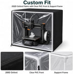 Corevibe Custom Size Dust Cover, PVC Front Oxford Sides - Image 5