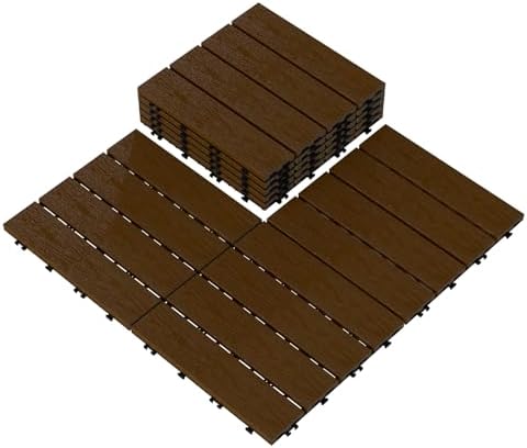 Mondaria Interlocking Deck Tiles, 10 Pack by Mondaria