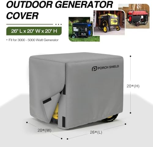 Porch Shield Generator Cover for 3000-5000W - Image 2