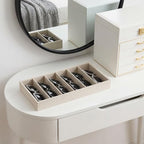 2 Pack Sunglass Drawer Organizer, 6 Grid Velvet Glasses Tray, Eyeglasses - Image 5