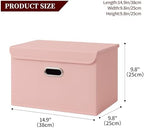 STOREONE Fabric Storage Cube Bins Foldable Organizer Container Collapsible - Image 2