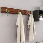IBosins 15PCS Coat Hooks Wall Mounted Antique Brass Single Prong Robe Hook - Image 4