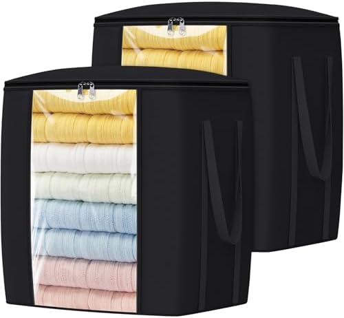 TasticTotes 120L Extra Large Blanket Clothes Storage Bags, 2 Pack by Unknown