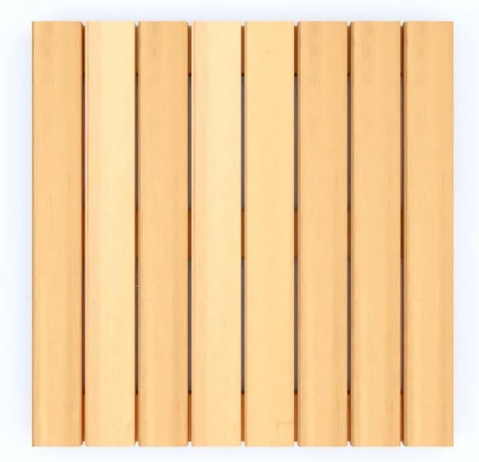 Maximo Garapa Hardwood Deck Tiles, Interlocking Patio Tiles, Outdoor Flooring - Image 3