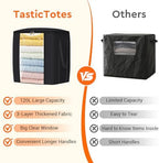 TasticTotes 120L Extra Large Blanket Clothes Storage Bags, 2 Pack - Image 5