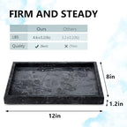 Real Natural Marble Tray for Bathroom, Kitchen Counter & Desktop - Image 2