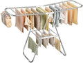 SONGMICS Clothes Drying Rack, Foldable Metal Airer, 19.3 x 51.2 x 39.4 in by SONGMICSbySONGMICSHOME