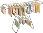 SONGMICS Clothes Drying Rack, Foldable Metal Airer, 19.3 x 51.2 x 39.4 in by SONGMICSbySONGMICSHOME