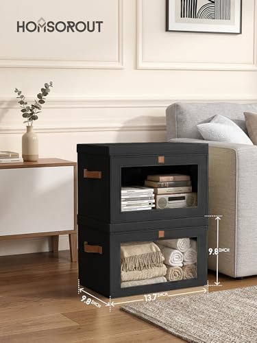 Homsorout Medium Fabric Storage Bins - Image 6