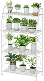 VyGrow Plant Stand, 4 Tier Plant Shelf by VyGrow