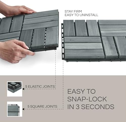 THYOI Deck Tiles, Patio Flooring - Image 4