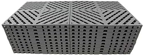 RevTime Modular Interlocking Deck Tile 13"x13"x3/4" Heavy Duty - Image 4