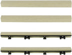 1 in. x 1 ft. Quick Deck Composite Deck Tile Straight Trim - Image 2
