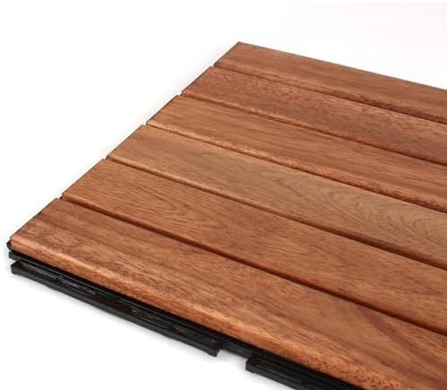 Acacia Deck Tiles Interlocking Outdoor Flooring - Image 6