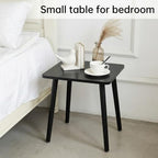 FORAOFUR Black End Tables Set of 2, Modern Boho End Table - Image 6