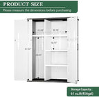 Outdoor Storage Shed Resin Waterproof Storage Cabinet - Image 2