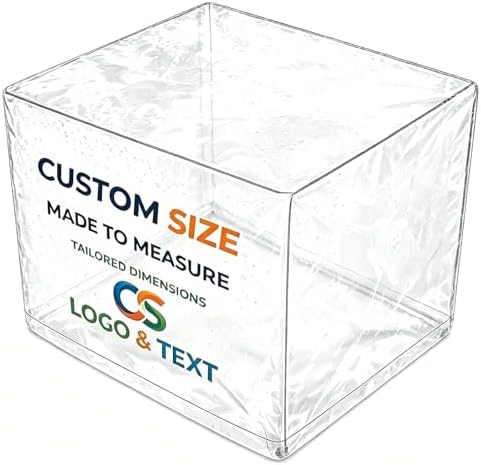Custom Size Clear PVC Dust Cover, Made to Measure Size by Custom