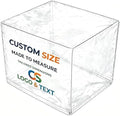 Custom Size Clear PVC Dust Cover, Made to Measure Size by Custom