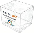 Custom Size Clear PVC Dust Cover, Made to Measure Size by Custom