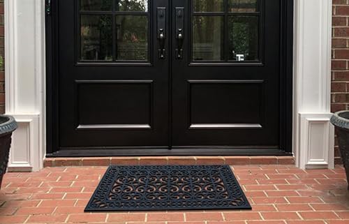 A1 Home Collections 9-LB Heavy Duty Rubber Doormat 24"×36" - Image 3