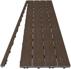 NewTechWood 1/12 ft. x 3 ft. Quick Deck Composite Deck Tile Straight Trim in - Image 3