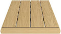 Quick Deck Composite Deck Tile Straight Trim, Australian Red Cedar by NewTechWood